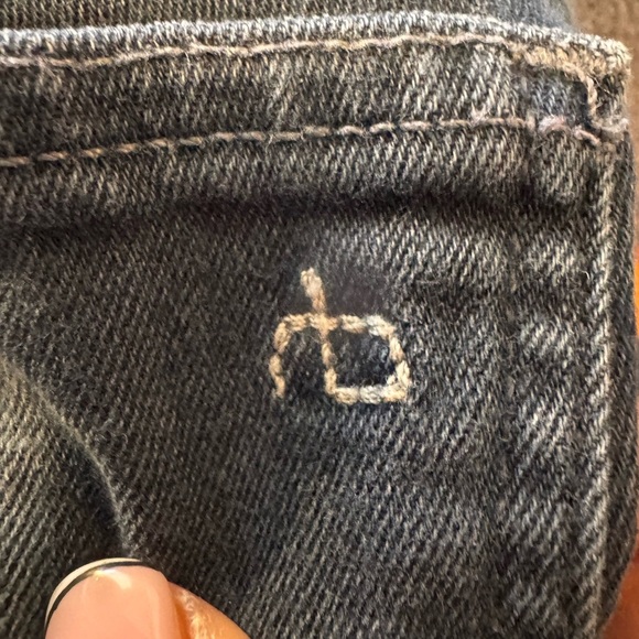 🇺🇸 Made in the USA- Rag & Bone- Women's Skinny Capri Jeans - Picture 3 of 11